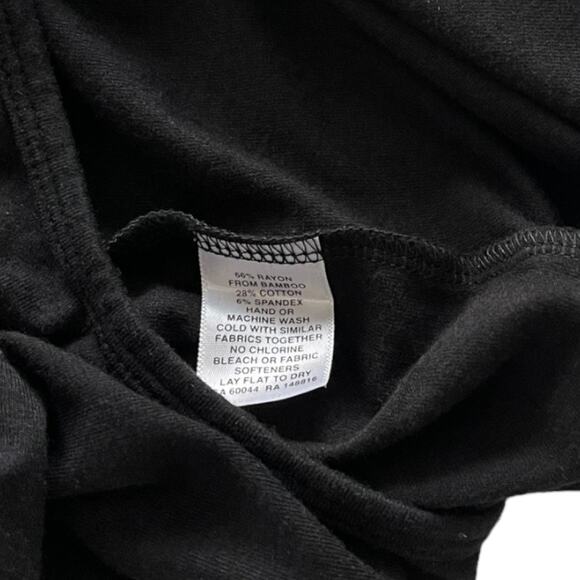 Smash Tees Black Jumpsuit Size Small Sleeveless Pockets Cuffed Hem Soft - Picture 7 of 7